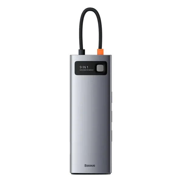 USB-C to 3x USB 3.0 + HDMI + USB-C PD + Ethernet RJ45 + microSD/SD + VGA