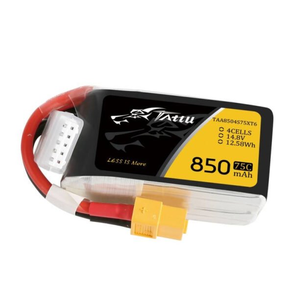 Baterija Tattu 850mAh 14.8V 75C 4S1P XT60 - Image 2