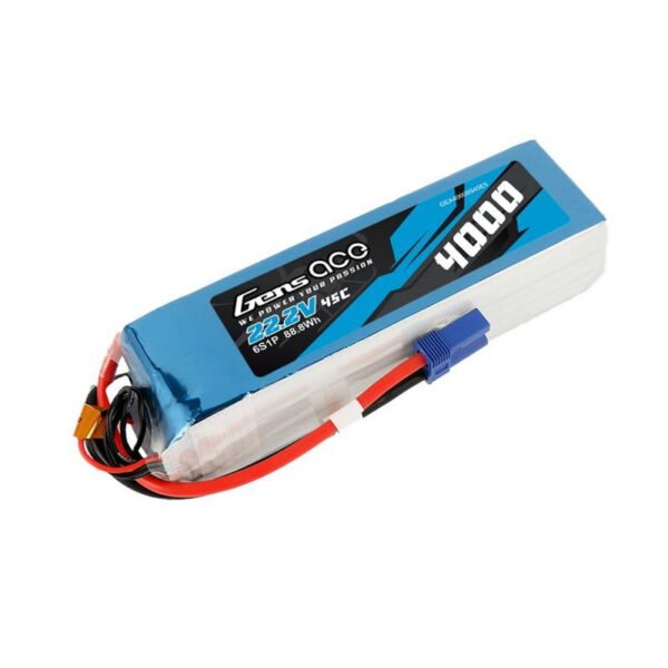 Baterija Gens Ace 4000mAh 22.2V 45C 6S1P - Image 2