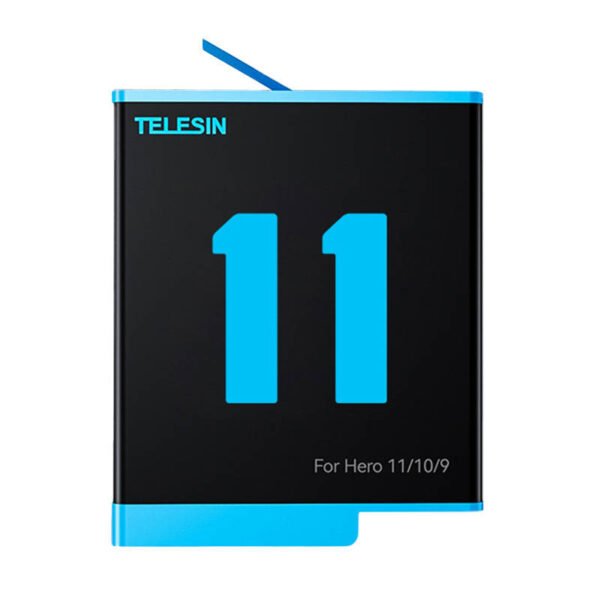 Telesin 3 lizdų įkroviklio dėžutė + 3 baterijos GoPro Hero 12 / Hero 11 / Hero 10 / Hero 9 - Image 3
