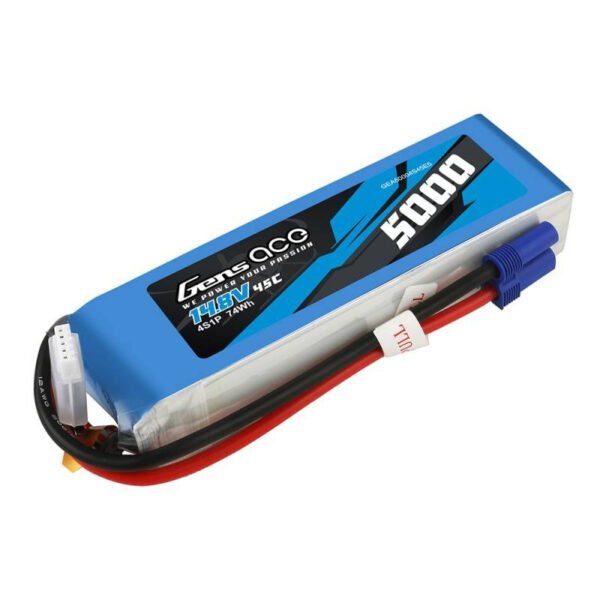 Baterija Gens Ace 5000mAh 14.8V 45C 4S1P - Image 2