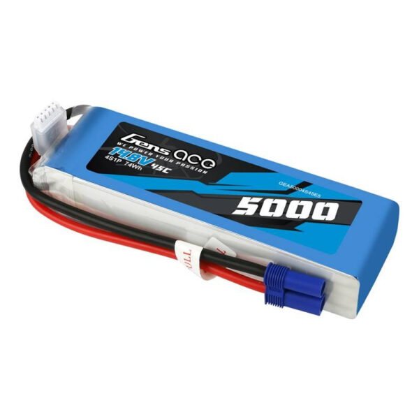 Baterija Gens Ace 5000mAh 14.8V 45C 4S1P - Image 3
