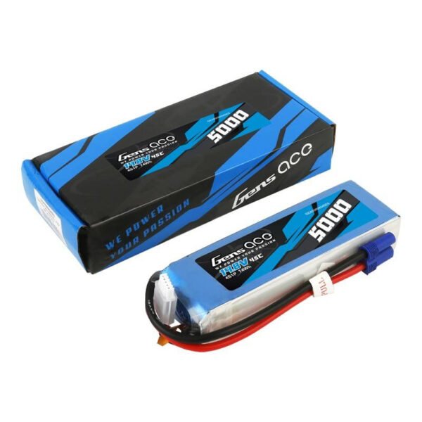 Baterija Gens Ace 5000mAh 14.8V 45C 4S1P - Image 5