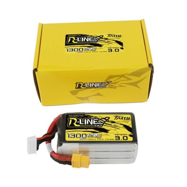 Baterija Tattu R-Line Version 3.0 1300mAh 22.2V 120C 6S1P XT60 - Image 5