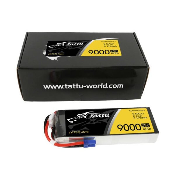 Baterija Tattu 9000mAh 22,2V 25C 6S1P - Image 5