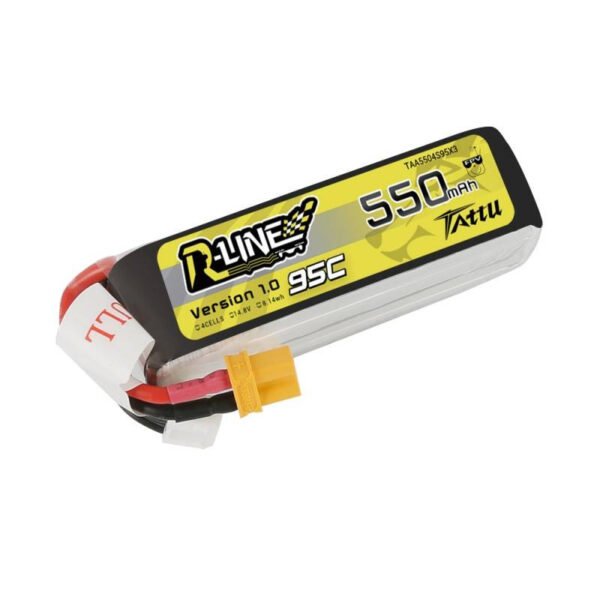 Baterija Tattu R-Line 550mAh 14.8V 95C 4S1P - Image 2