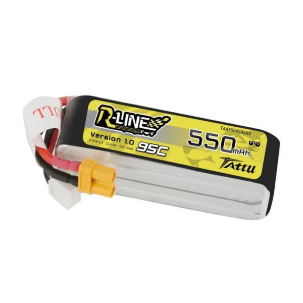 Baterija Tattu R-Line 550mAh 14.8V 95C 4S1P - Image 4