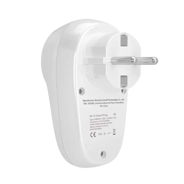 WiFi išmanusis kištukas Sonoff S26R2TPF-DE S26 (Type F) - Image 2