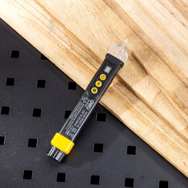 Bekontaktis įtampos detektorius Deli Tools EDL8011, 12/48–1000V AC (juodas) - Image 3