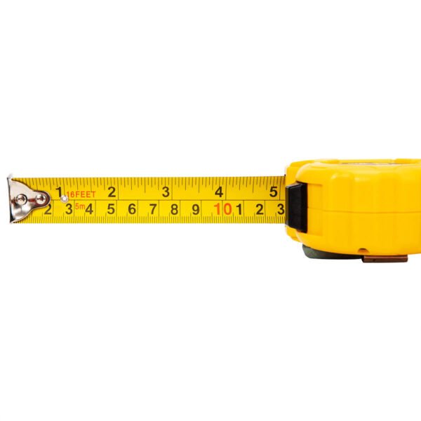 Plieninė matavimo juosta 5 m / 25 mm Deli Tools EDL9025Y (geltona) - Image 3