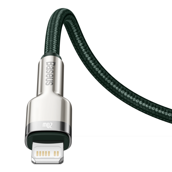 Baseus USB-C laidas Lightning, 2 m (žalias) - Image 3