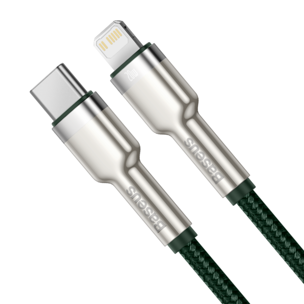 Baseus USB-C laidas Lightning, 2 m (žalias) - Image 4