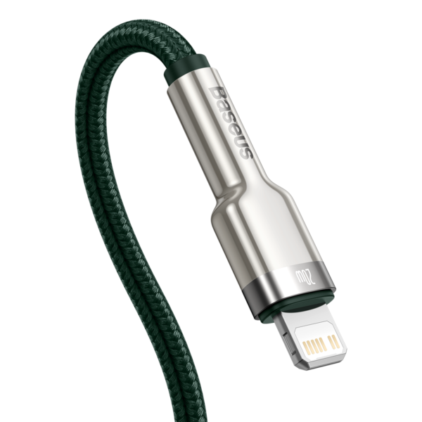 Baseus USB-C laidas Lightning, 2 m (žalias) - Image 5