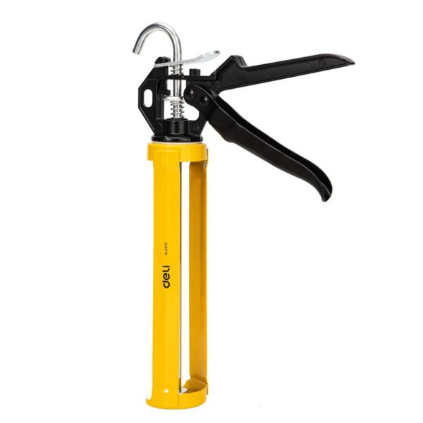 Silikono pistoletas 230 mm Deli Tools EDL2370 (geltonas) - Image 2