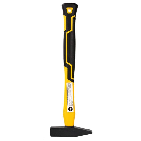 Mechaniko plaktukas Deli Tools EDL442003, 0.3 kg (geltonas) - Image 4