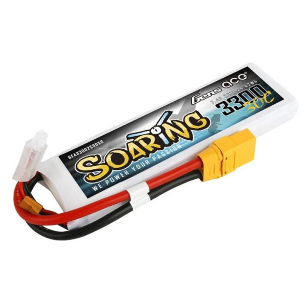 Baterija Gens Ace Soaring 3300 mAh 7,4 V 30C 2S1P XT90 - Image 2