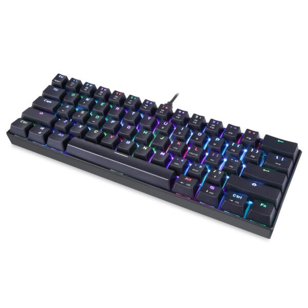 Mechaninė žaidimų klaviatūra Motospeed CK61 RGB - Image 2