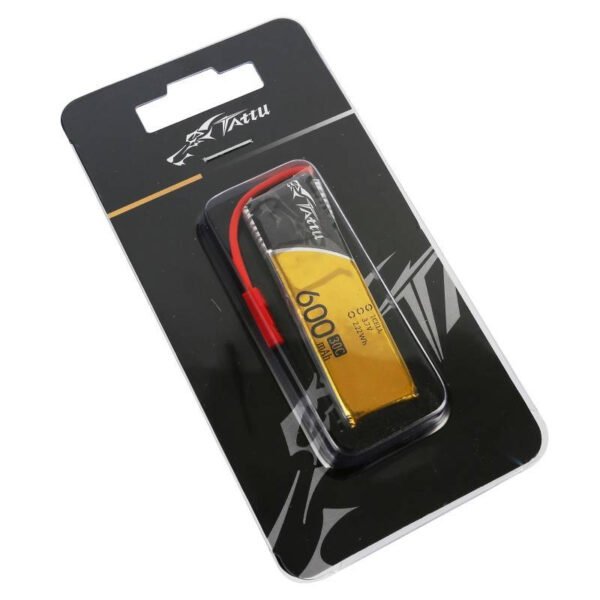 Baterija Tattu 600 mAh 3,7 V 30C 1S1P JST - Image 5