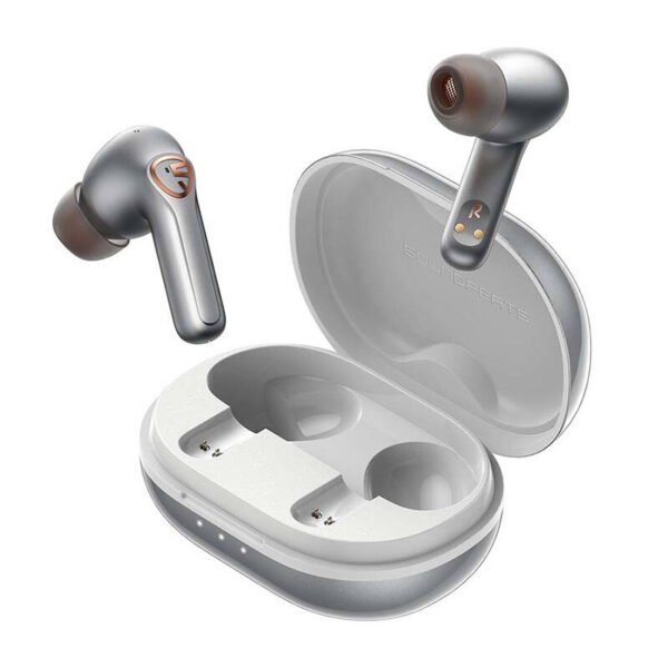 Ausinės TWS Soundpeats H2 (pilkos spalvos) - Image 3