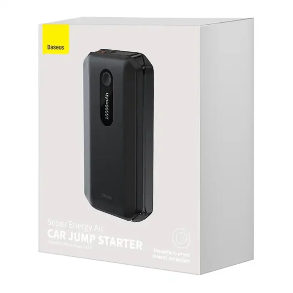 Automobilio paleidimo įrenginys Baseus Super Energy 10000 mAh, 1000 A, USB (juodas) - Image 7