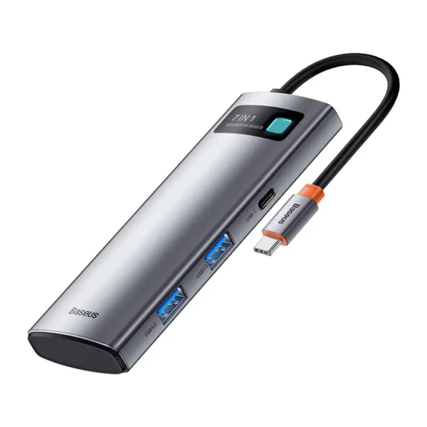 Baseus Hub adapteris 7in1, USB-C į 2x USB 3.0 + HDMI + USB-C PD - Image 4