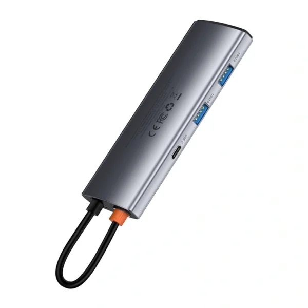 Baseus Hub adapteris 7in1, USB-C į 2x USB 3.0 + HDMI + USB-C PD - Image 6