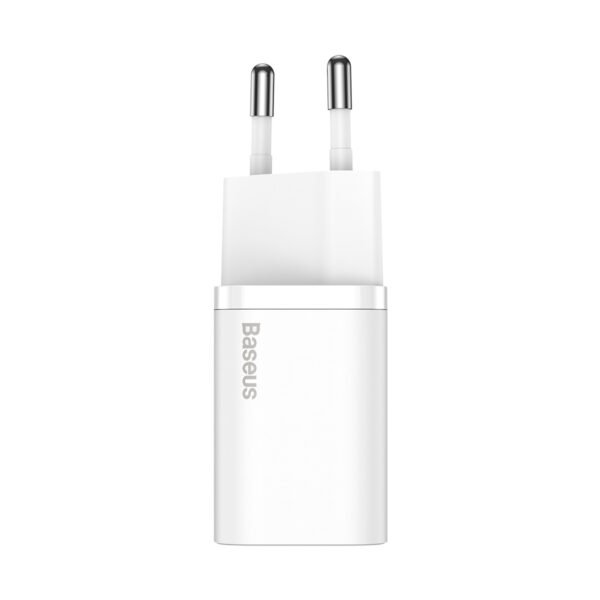 Sieninis įkroviklis Baseus Super Si Quick Charger 1C 25W (baltas) - Image 3