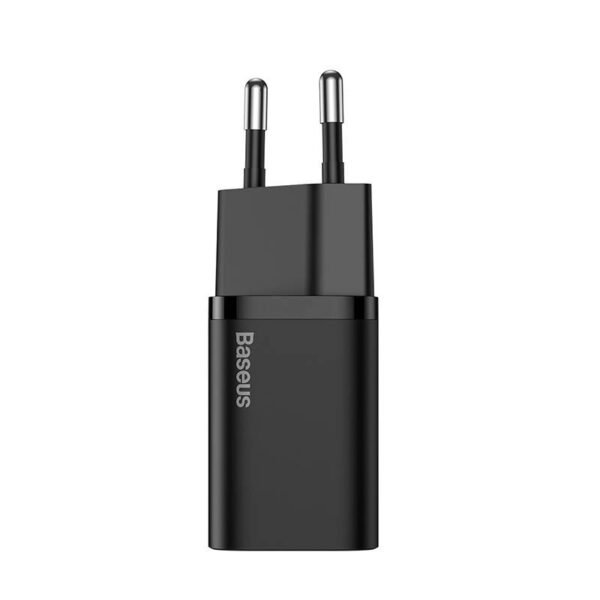 Baseus Super Si greitasis įkroviklis 1C 25W (juodas) - Image 2
