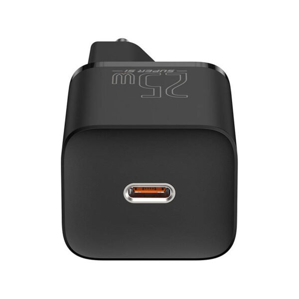 Baseus Super Si greitasis įkroviklis 1C 25W (juodas) - Image 4