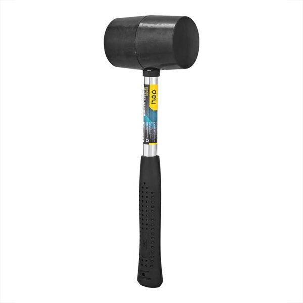 Guminis plaktukas Deli Tools EDL5616, 0,5 kg (juodas) - Image 3