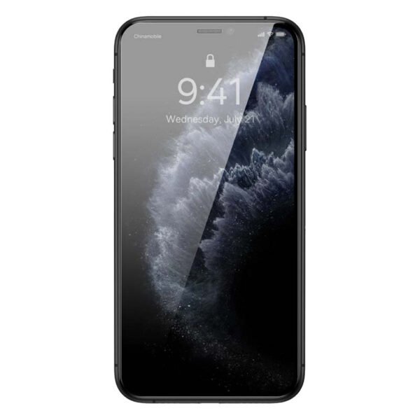 Baseus 0,3 mm ekrano apsauga (2 vnt. pakuotė), skirta iPhone XS Max/11 Pro Max 6,5 colio - Image 4