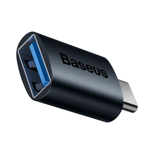 Baseus Ingenuity USB-C į USB-A adapteris OTG (mėlynas) - Image 2