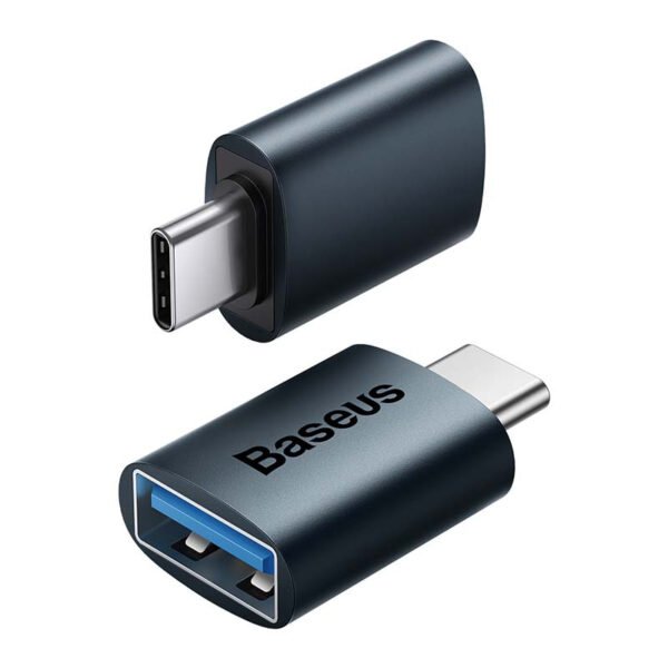 Baseus Ingenuity USB-C į USB-A adapteris OTG (mėlynas) - Image 3