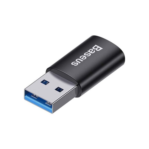 Baseus Ingenuity USB-A į USB-C adapteris OTG (juodas) - Image 3
