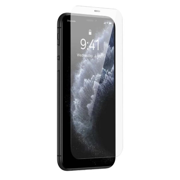 Baseus 0,3 mm viso stiklo grūdinto stiklo plėvelė (2 vnt. pakuotė), skirta iPhone XS Max/11 Pro Max 6,5 colio - Image 3