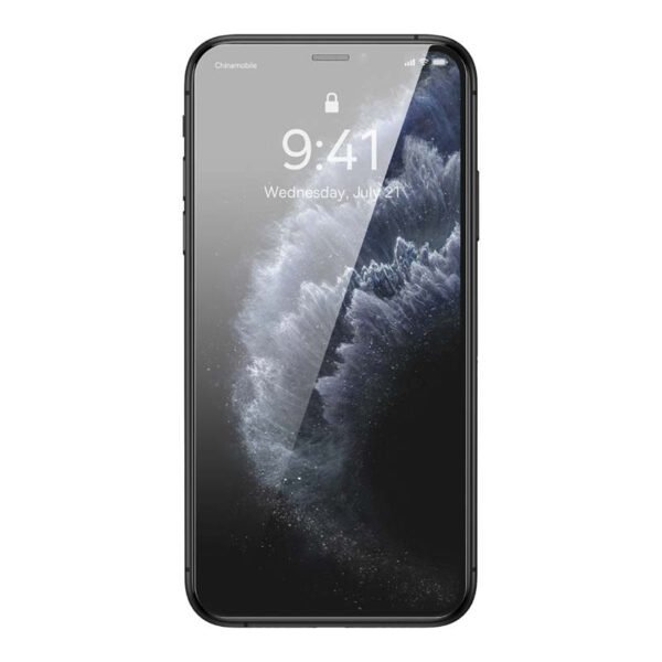 Baseus 0,3 mm viso stiklo grūdinto stiklo plėvelė (2 vnt. pakuotė), skirta iPhone XS Max/11 Pro Max 6,5 colio - Image 4