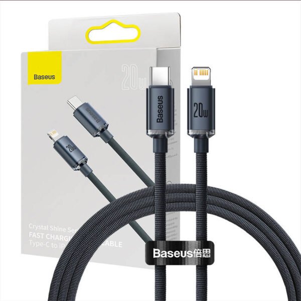 Baseus Crystal cable USB-C to Lightning