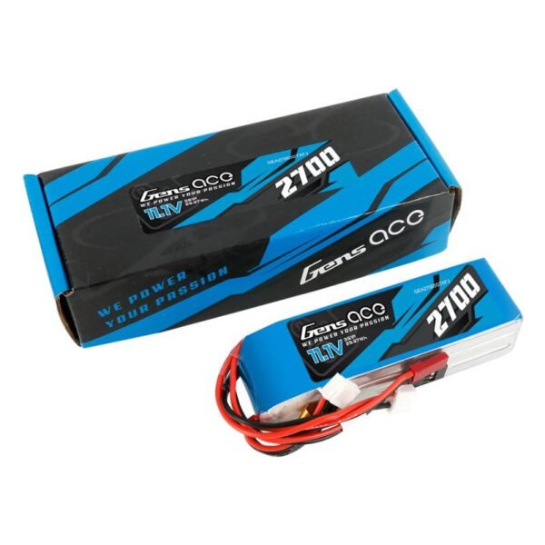 Baterija Gens Ace 2700 mAh 11,1 V TX 3S1P Futaba / JST-XHR / JST-SYP - Image 5