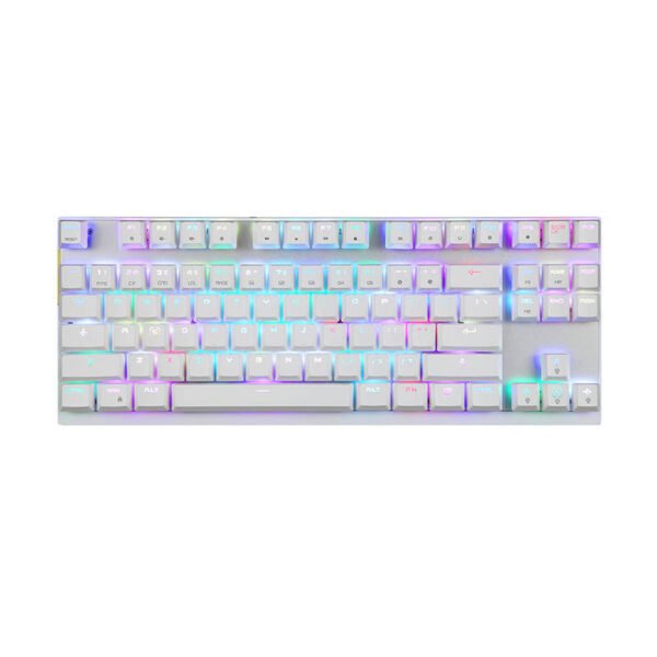 Mechaninė žaidimų klaviatūra Motospeed K82 RGB (balta) - Image 4
