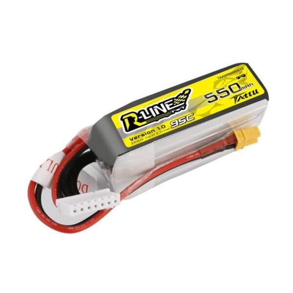 Baterija Tattu R-Line 550 mAh 22,2 V 95C 6S1P XT30 - Image 2
