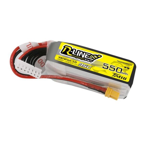 Baterija Tattu R-Line 550 mAh 22,2 V 95C 6S1P XT30 - Image 3