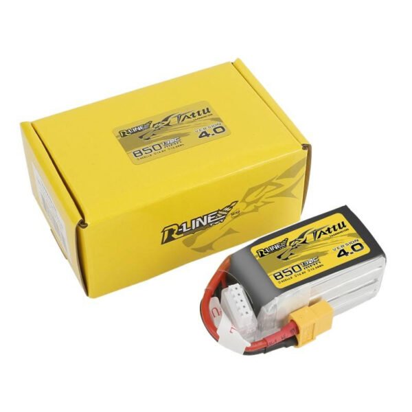 Akumuliatorius Tattu R-Line 850mAh 14,8V 130C 4S1P XT60 - Image 5
