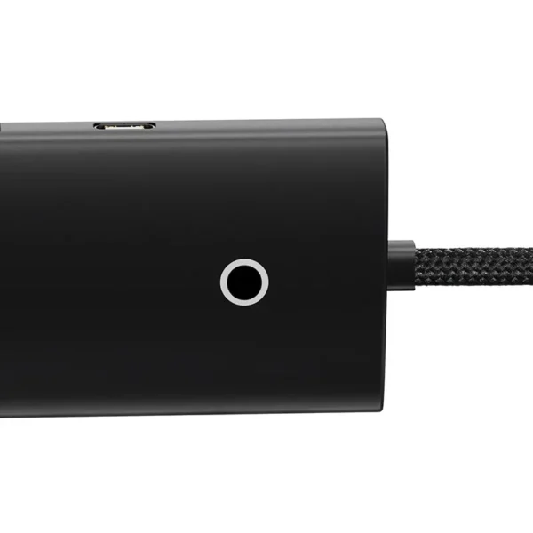 Hub 4in1 Baseus Lite Series USB į 4x USB 3.0, 1m (juodas) - Image 5