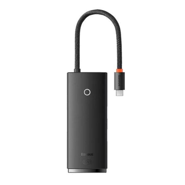 Baseus Lite Series Hub 5w1 USB-C į 3x USB 3.0 + USB-C + HDMI (juodas) - Image 2