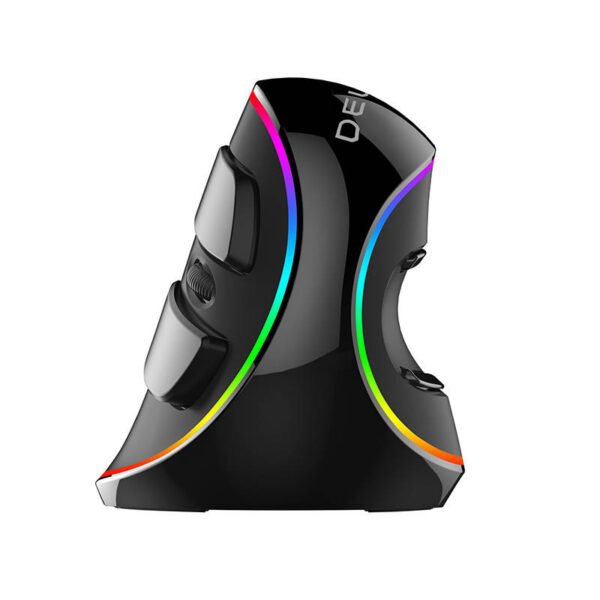 Laidinė vertikali pelė Delux M618Plus 4000 DPI RGB - Image 5