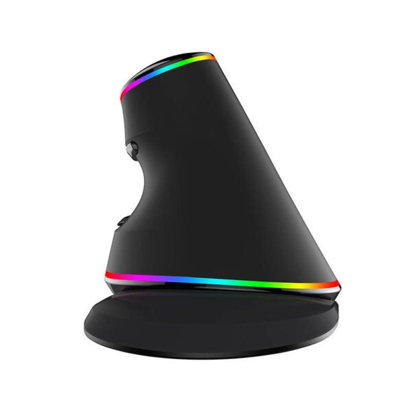 Laidinė vertikali pelė Delux M618Plus 4000 DPI RGB - Image 4