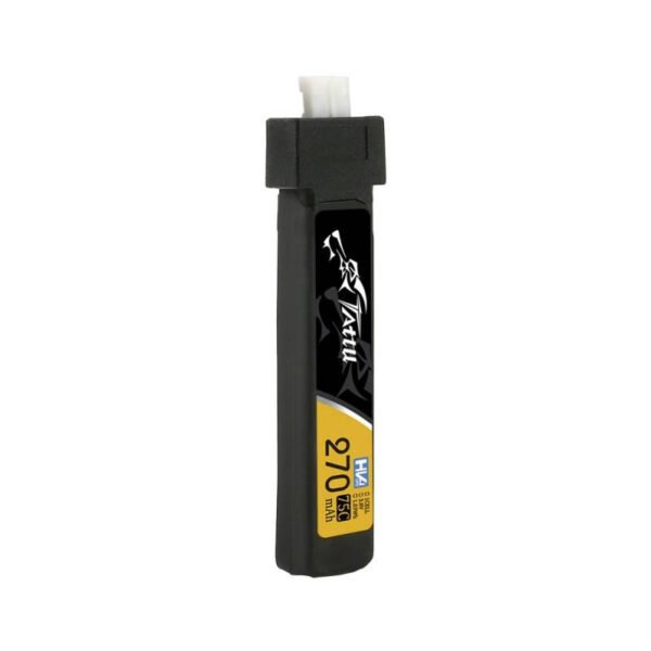 Baterija Tattu LiPo 270 mAh 3,8 V 75C 1S1P JST-PHR 2.0 (5 vnt.) - Image 2