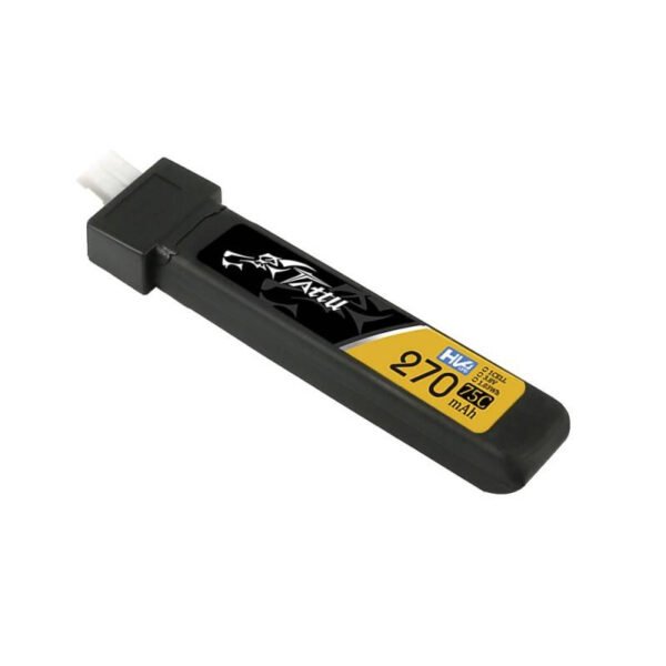 Baterija Tattu LiPo 270 mAh 3,8 V 75C 1S1P JST-PHR 2.0 (5 vnt.) - Image 3