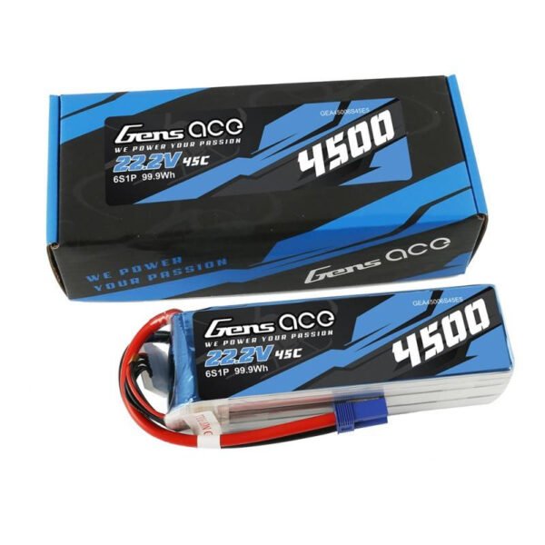 Baterija Gens Ace 4500 mAh 22,2 V 45C 6S1P - Image 5