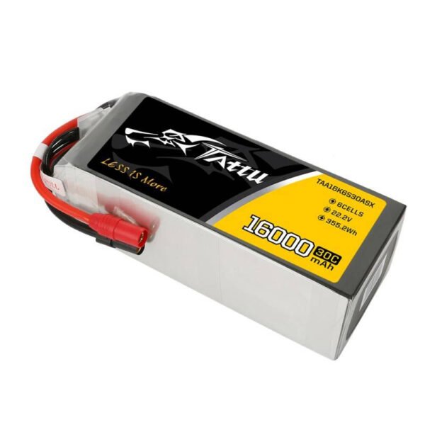 Baterija Tattu 16000 mAh 22,2 V 30C 6S1P LiPo AS150 + XT150 - Image 2